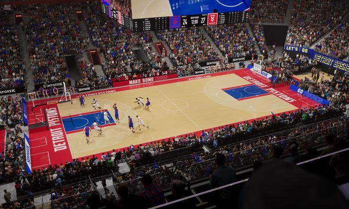 Little Caesars Arena - Section Mezzanine 13 Seat View