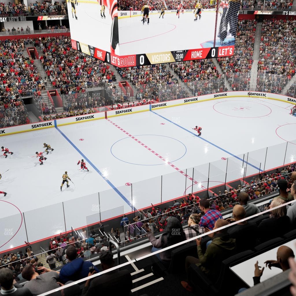 Little Caesars Arena - Section Mezzanine 14 Seat View
