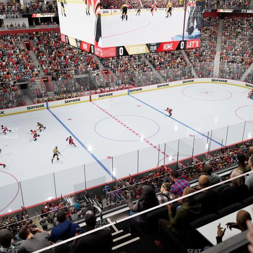 Little Caesars Arena - Section Mezzanine 14 Seat View