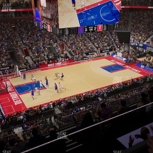 Little Caesars Arena - Section Mezzanine 14 Seat View