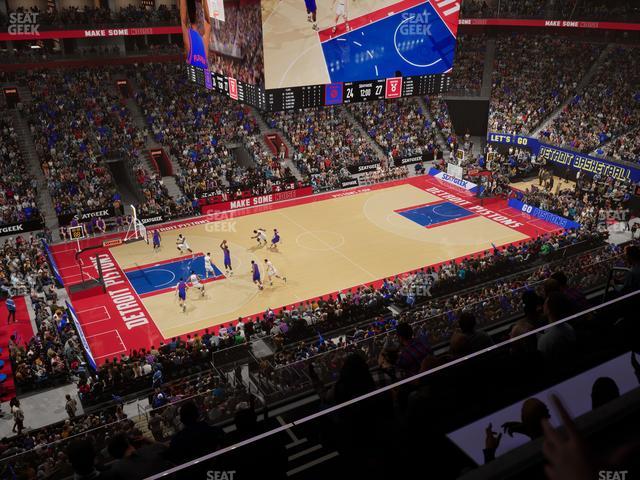 Little Caesars Arena - Section Mezzanine 14 Seat View Little Caesars Arena - Section Mezzanine 14 Seat View