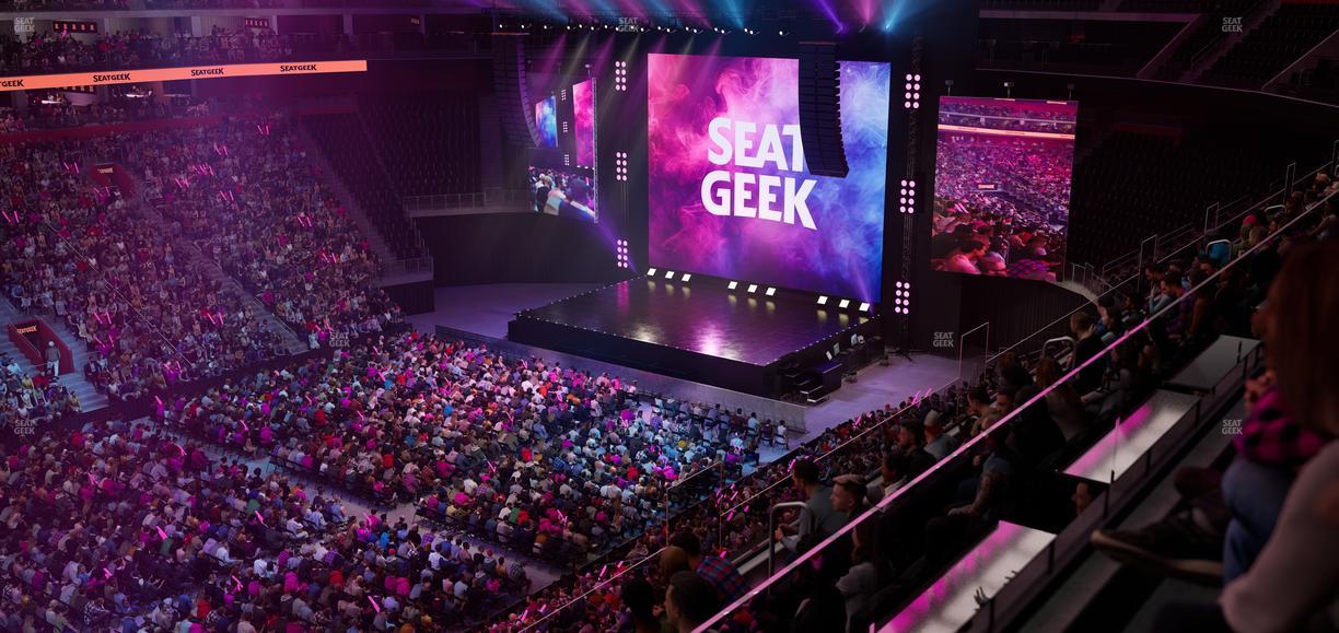 Little Caesars Arena - Section Mezzanine 14 Seat View
