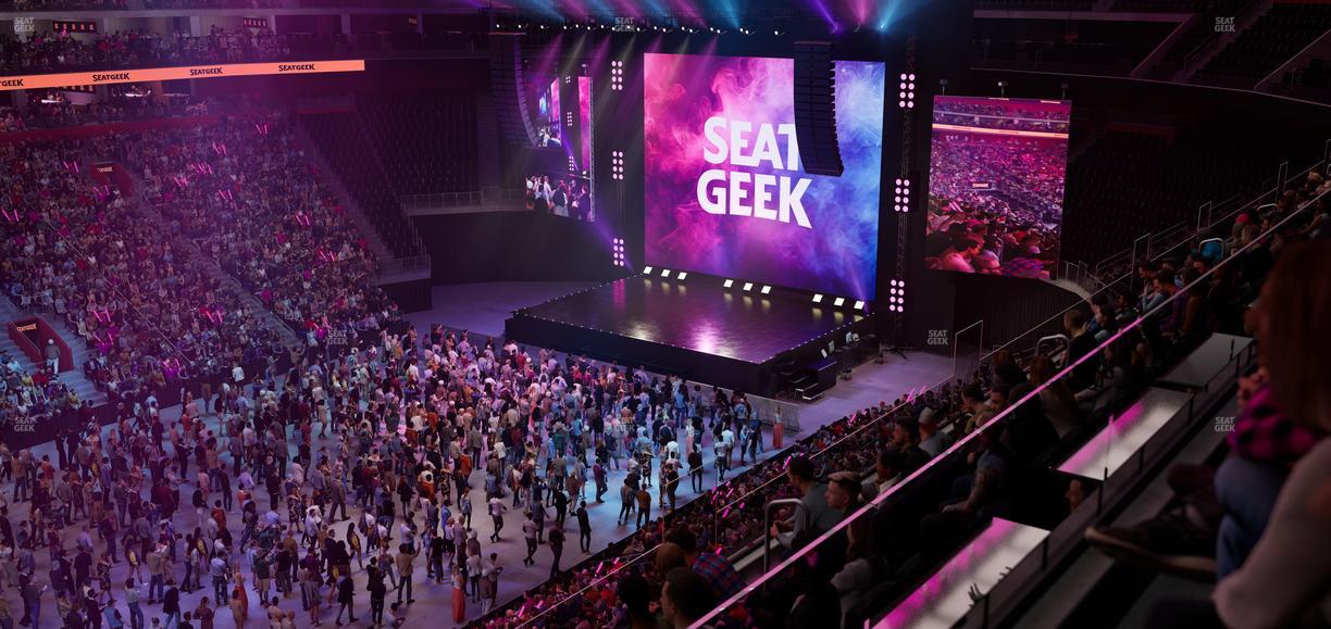Little Caesars Arena - Section Mezzanine 14 Seat View
