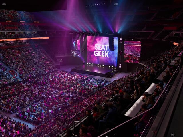 Little Caesars Arena - Section Mezzanine 15 Seat View