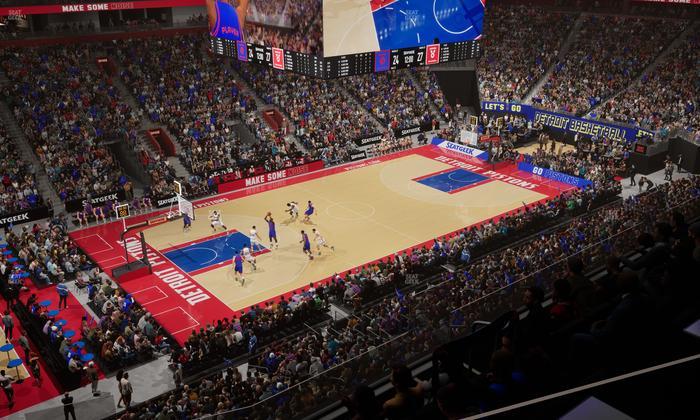 Little Caesars Arena - Section Mezzanine 15 Seat View