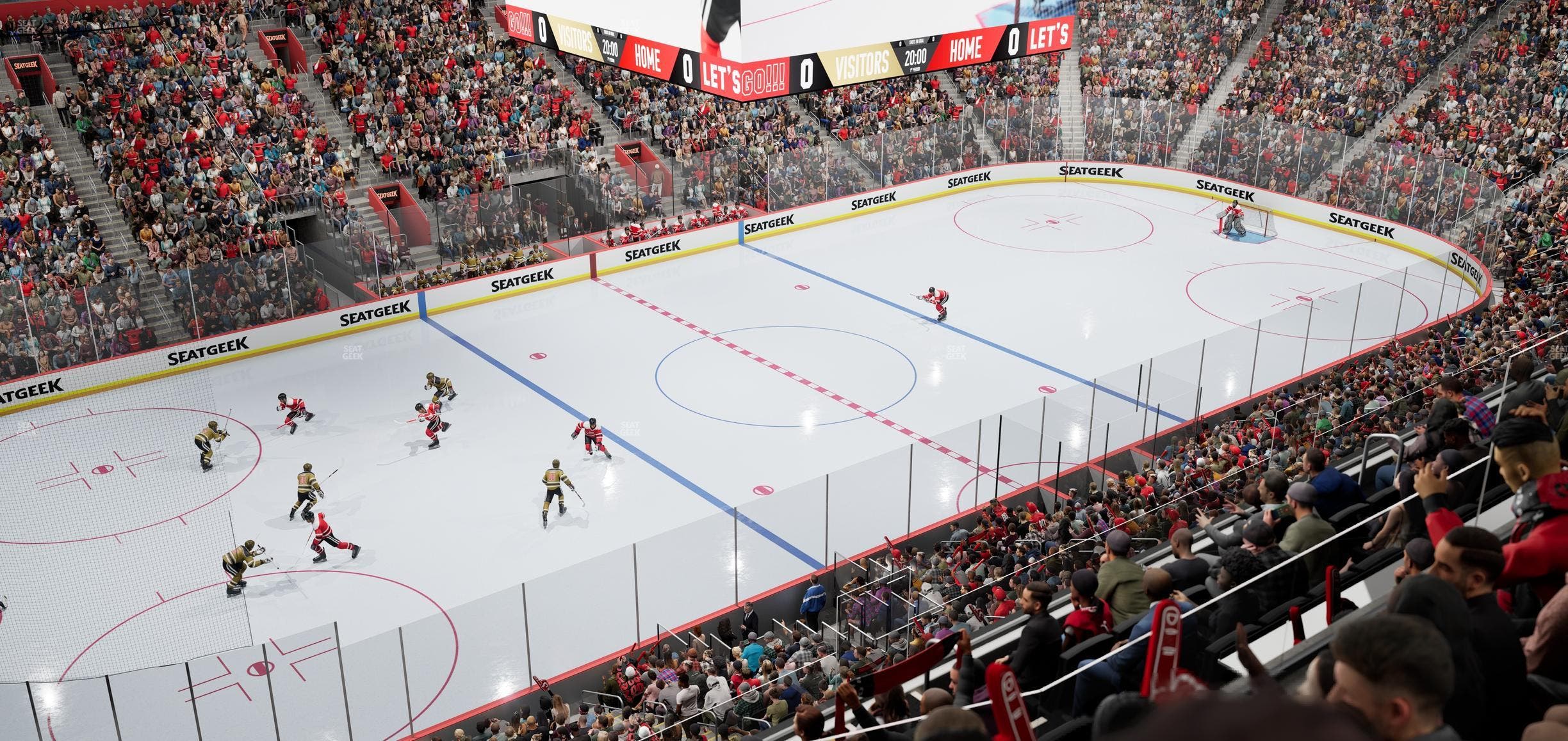 Little Caesars Arena - Section Mezzanine 15 Seat View