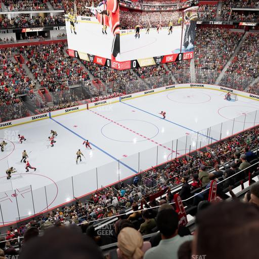 Little Caesars Arena - Section Mezzanine 15 Seat View