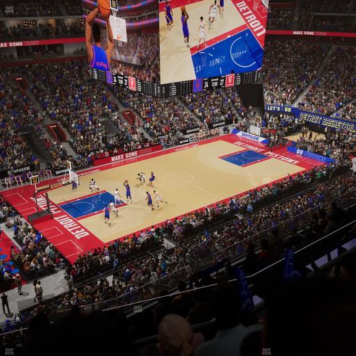 Little Caesars Arena - Section Mezzanine 15 Seat View