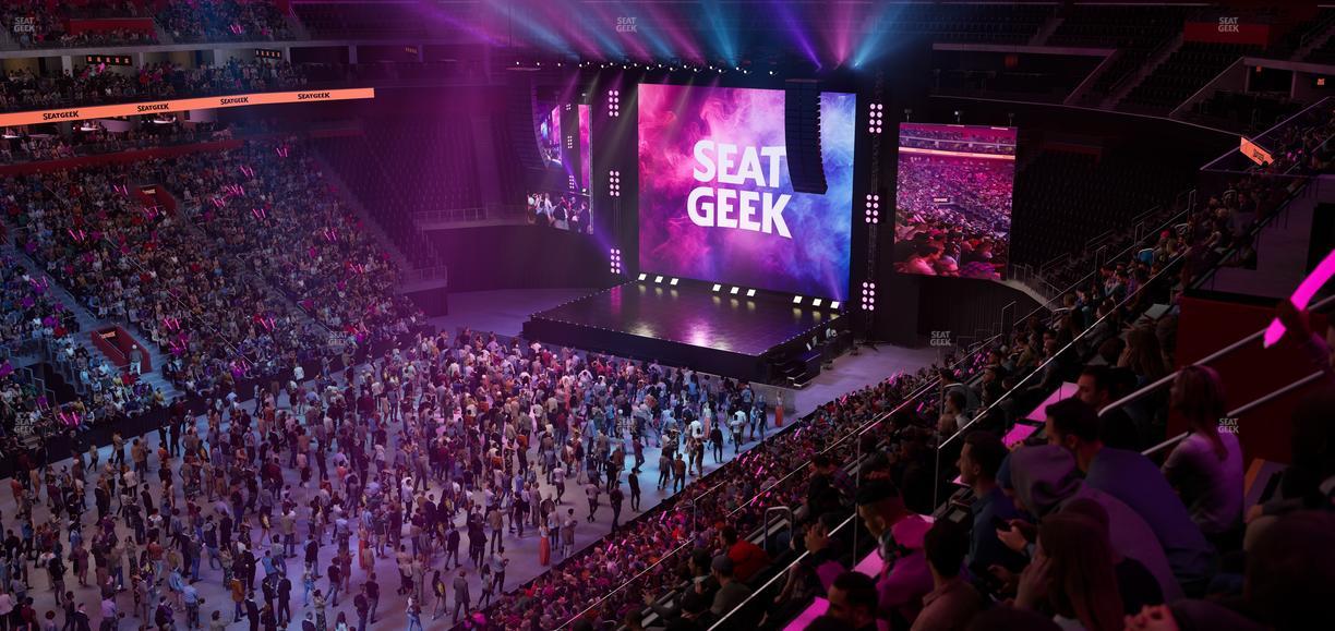 Little Caesars Arena - Section Mezzanine 15 Seat View