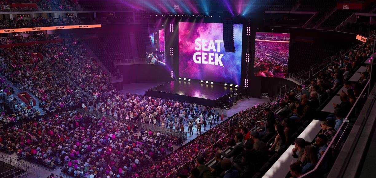 Little Caesars Arena - Section Mezzanine 15 Seat View