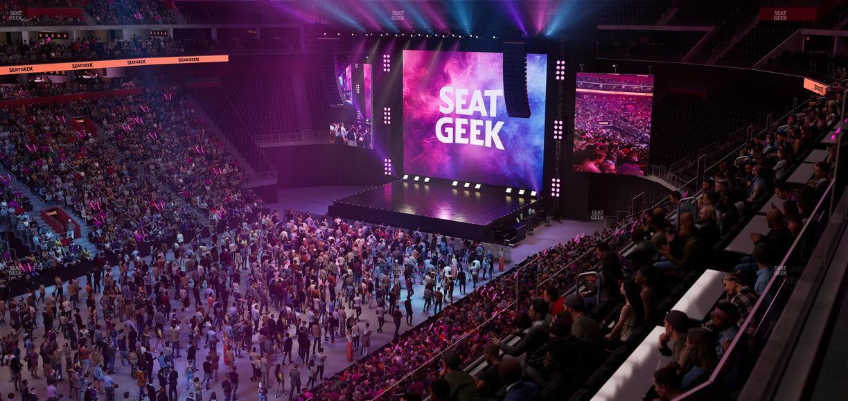 Little Caesars Arena - Section Mezzanine 15 Seat View