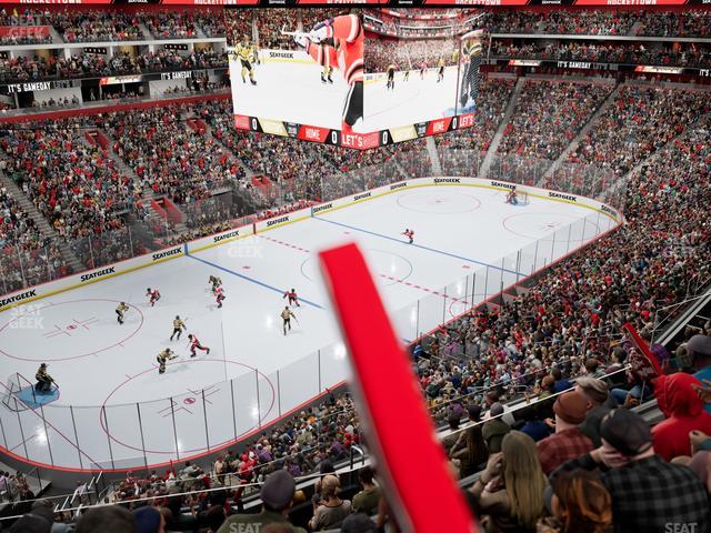 Little Caesars Arena - Section Mezzanine 16 Seat View