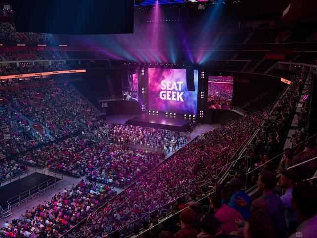 Little Caesars Arena - Section Mezzanine 16 Seat View