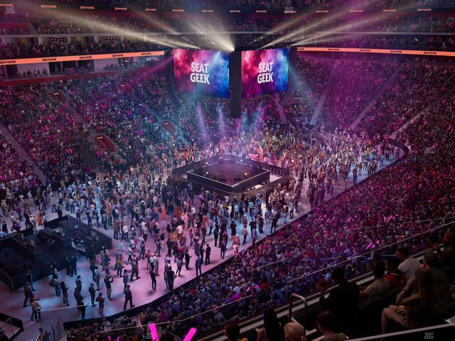 Little Caesars Arena - Section Mezzanine 16 Seat View