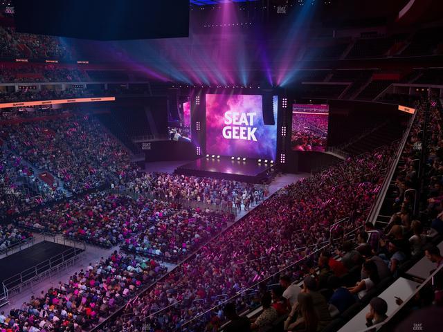 Little Caesars Arena - Section Mezzanine 16 Seat View