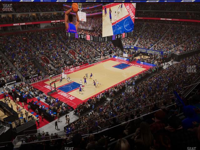 Little Caesars Arena - Section Mezzanine 16 Seat View Little Caesars Arena - Section Mezzanine 16 Seat View