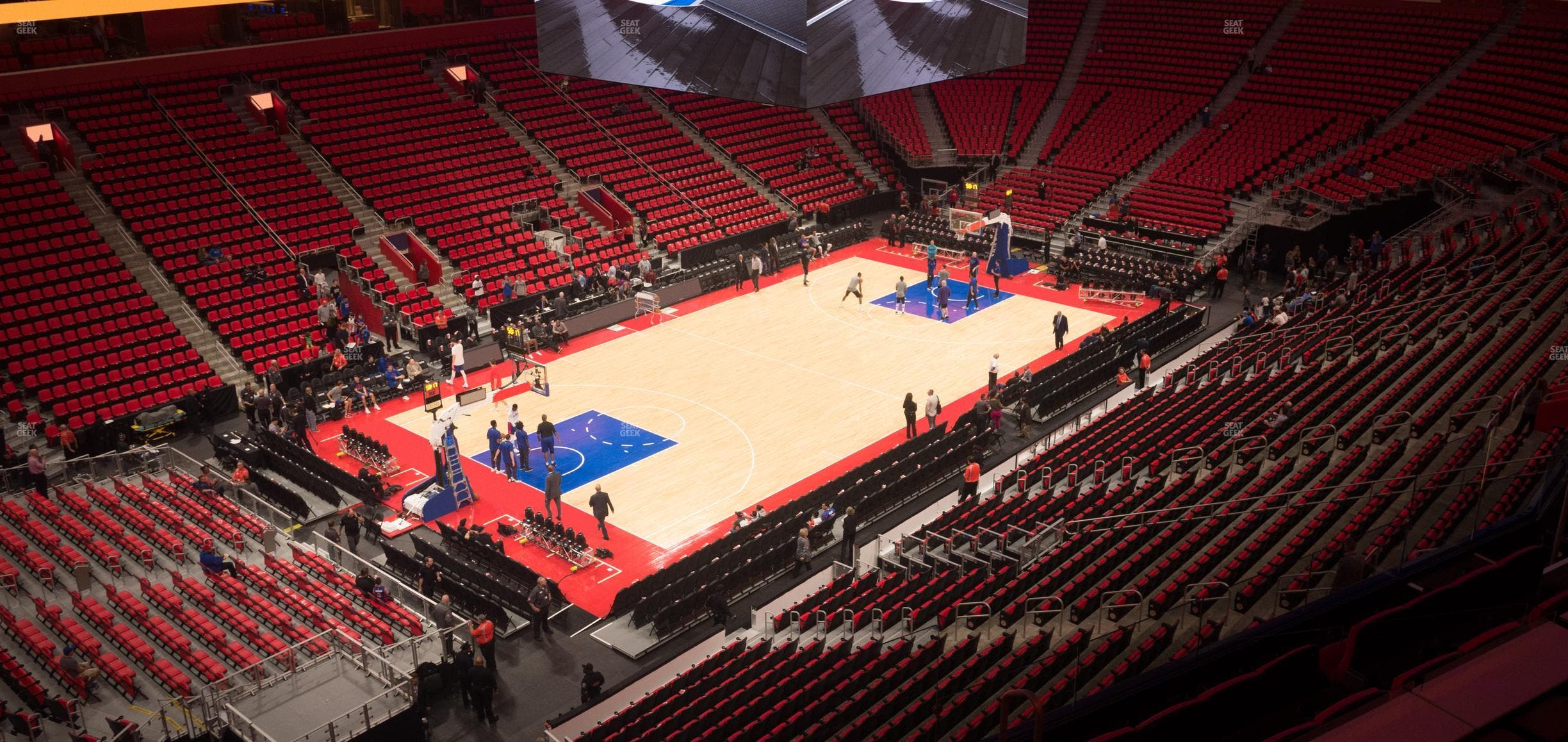 Little Caesars Arena - Section Mezzanine 16 Seat View