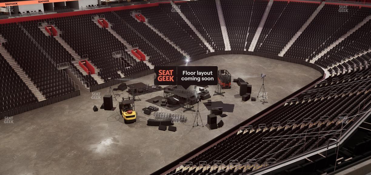 Little Caesars Arena - Section Mezzanine 16 Seat View
