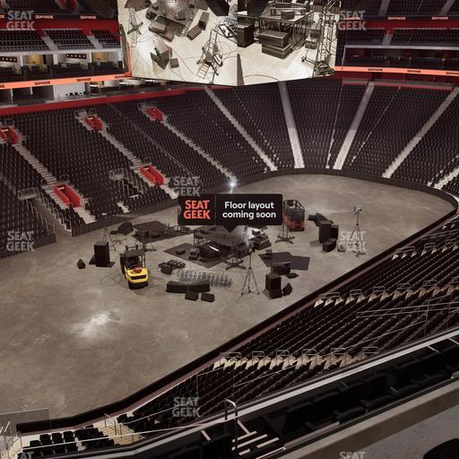 Little Caesars Arena - Section Mezzanine 16 Seat View