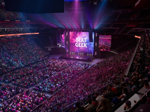 Little Caesars Arena - Section Mezzanine 16 Seat View
