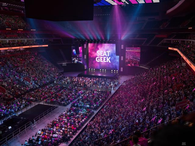 Little Caesars Arena - Section Mezzanine 17 Seat View