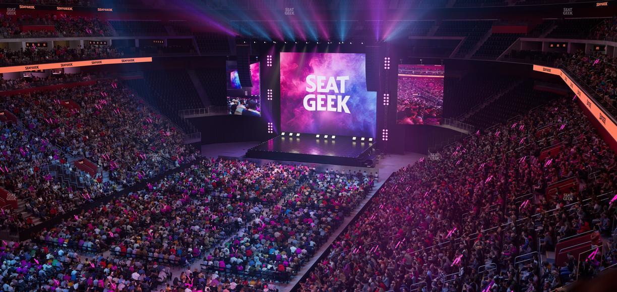 Little Caesars Arena - Section Mezzanine 17 Seat View