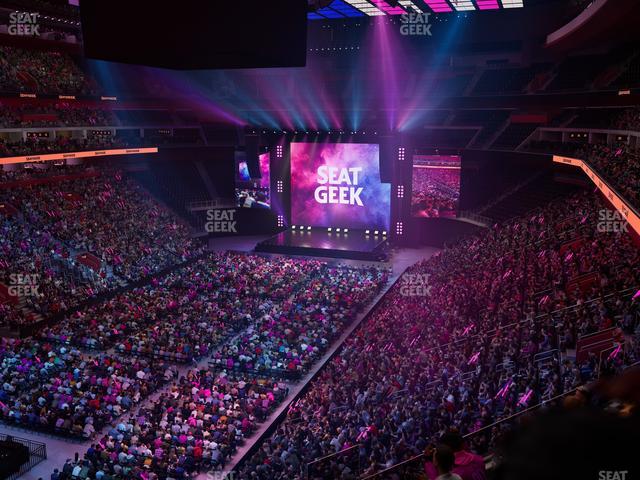 Little Caesars Arena - Section Mezzanine 17 Seat View