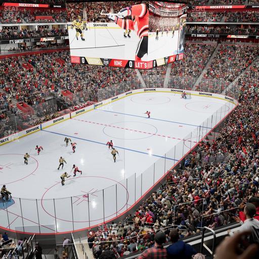 Little Caesars Arena - Section Mezzanine 17 Seat View