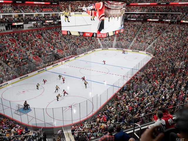 Little Caesars Arena - Section Mezzanine 17 Seat View