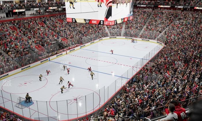 Little Caesars Arena - Section Mezzanine 17 Seat View