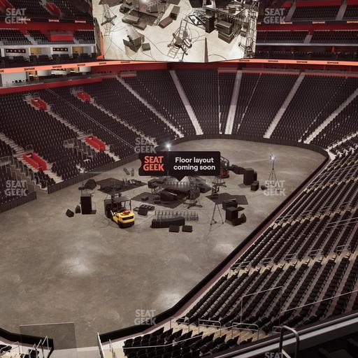 Little Caesars Arena - Section Mezzanine 17 Seat View