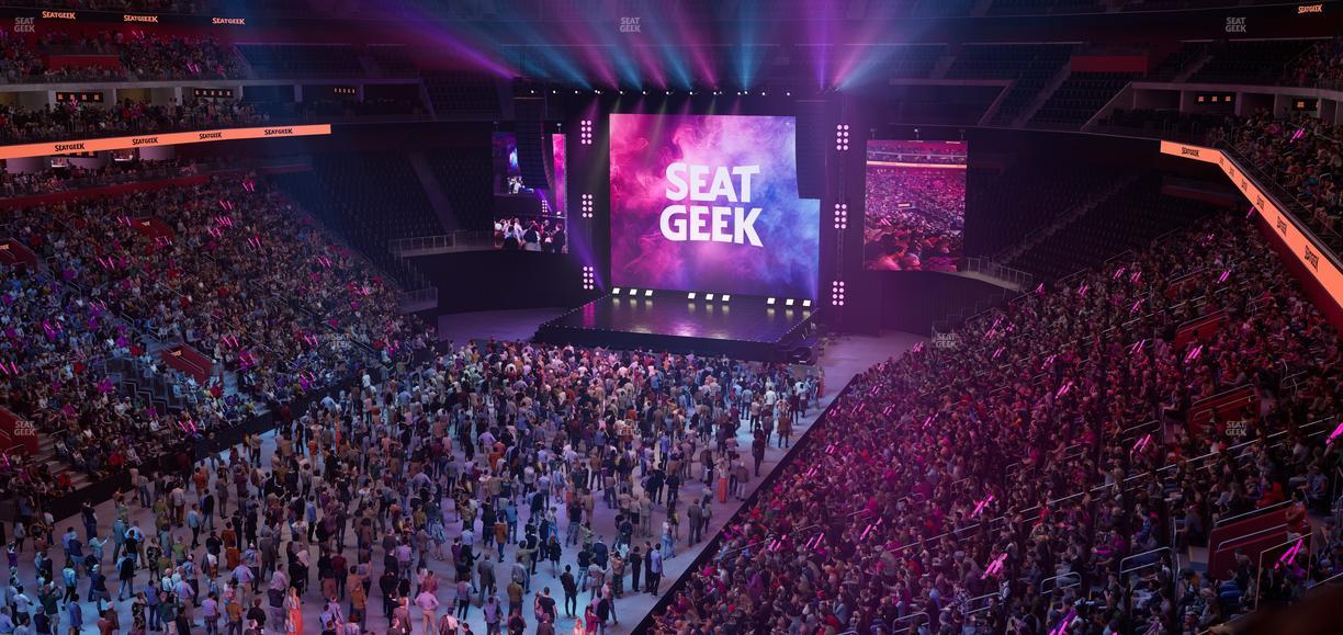 Little Caesars Arena - Section Mezzanine 17 Seat View