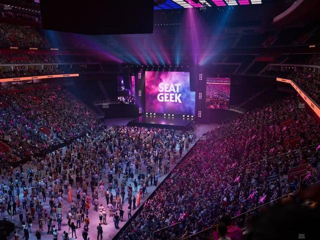 Little Caesars Arena - Section Mezzanine 17 Seat View