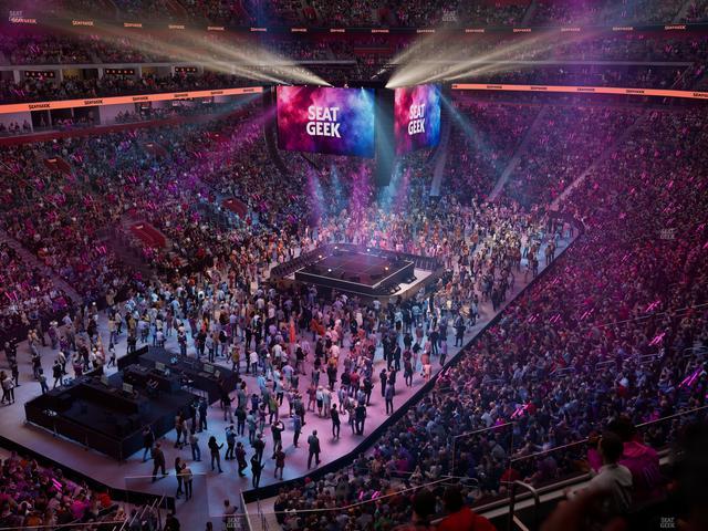 Little Caesars Arena - Section Mezzanine 17 Seat View