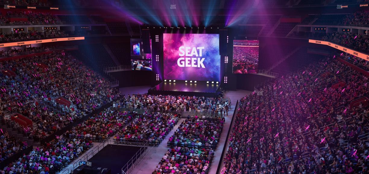 Little Caesars Arena - Section Mezzanine 18 Seat View