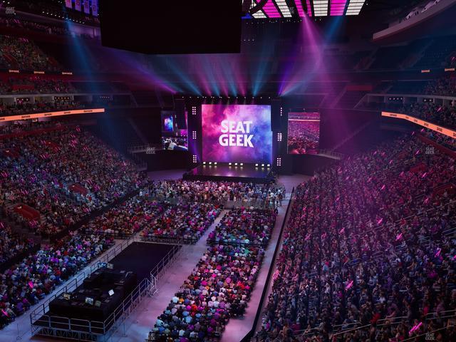Little Caesars Arena - Section Mezzanine 18 Seat View