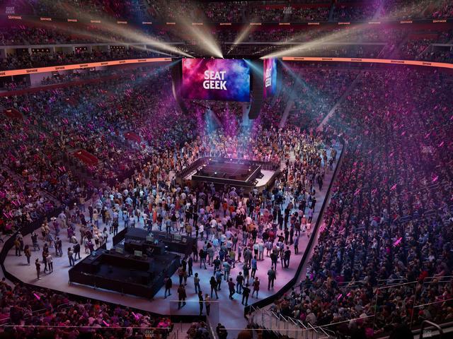 Little Caesars Arena - Section Mezzanine 18 Seat View