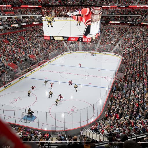Little Caesars Arena - Section Mezzanine 18 Seat View