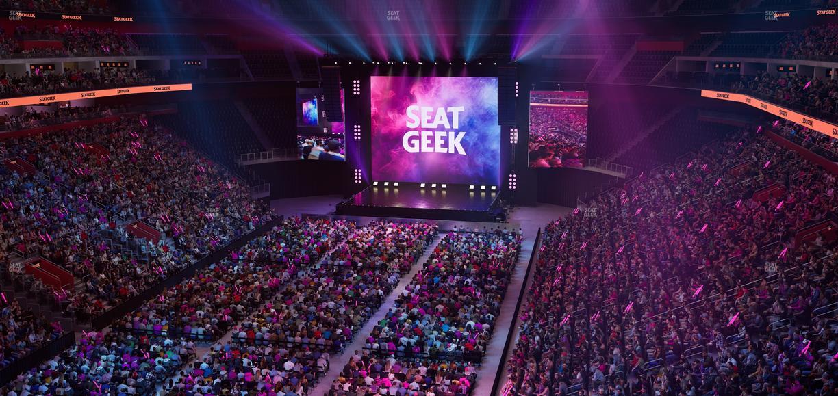 Little Caesars Arena - Section Mezzanine 18 Seat View