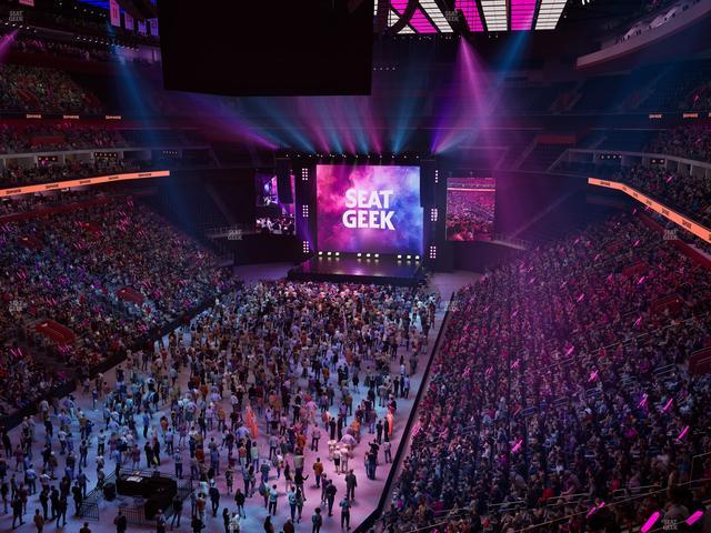 Little Caesars Arena - Section Mezzanine 18 Seat View
