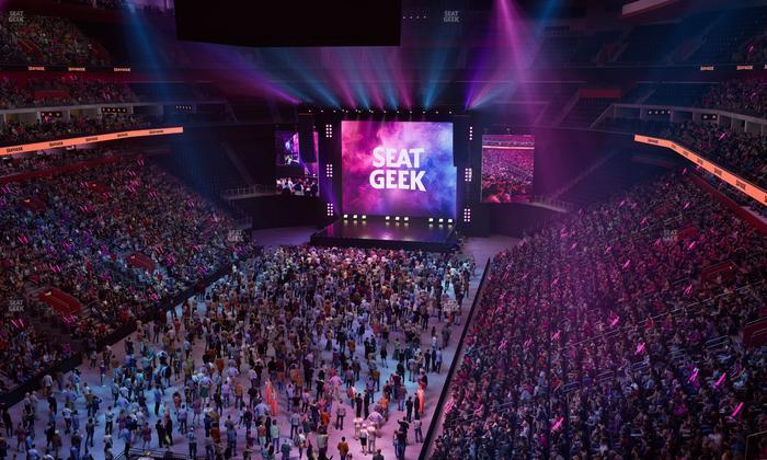 Little Caesars Arena - Section Mezzanine 18 Seat View