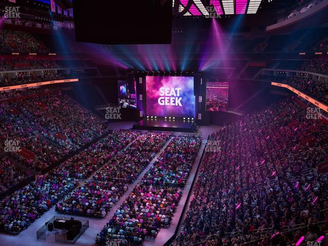 Little Caesars Arena - Section Mezzanine 18 Seat View