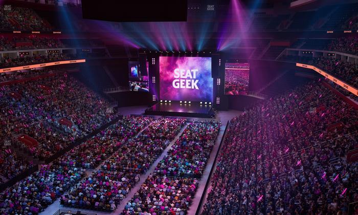 Little Caesars Arena - Section Mezzanine 18 Seat View