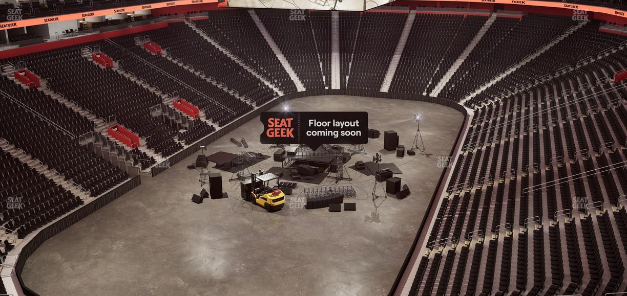 Little Caesars Arena - Section Mezzanine 18 Seat View