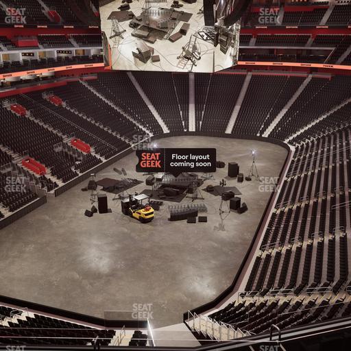 Little Caesars Arena - Section Mezzanine 18 Seat View