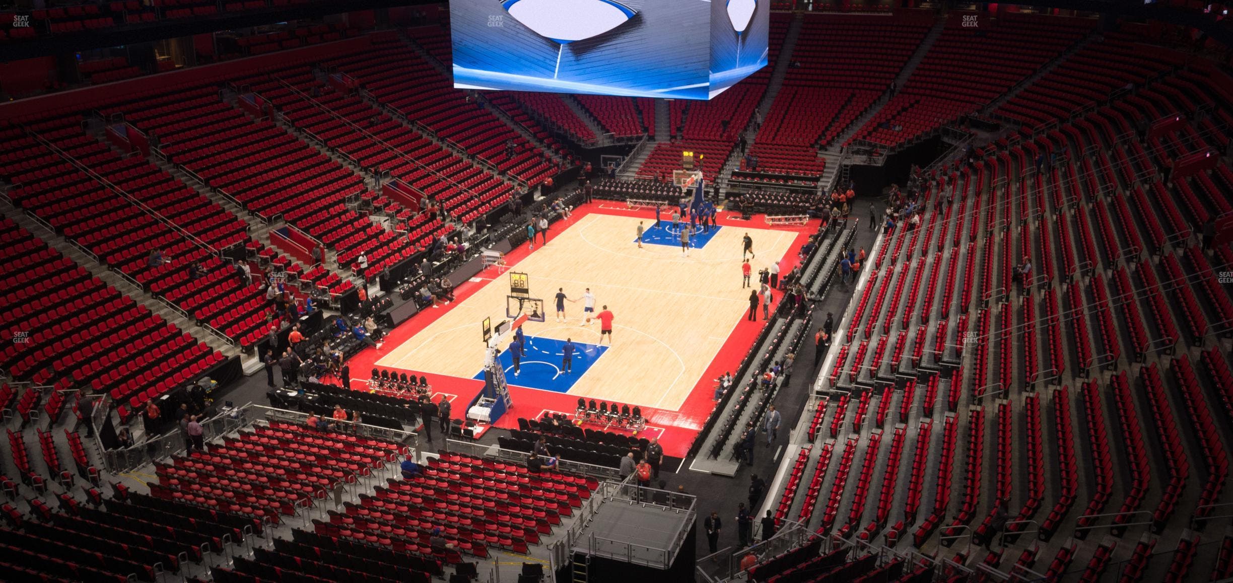 Little Caesars Arena - Section Mezzanine 18 Seat View
