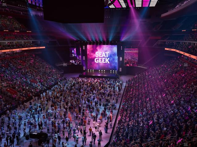 Little Caesars Arena - Section Mezzanine 18 Seat View