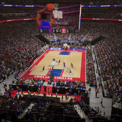 Little Caesars Arena - Section Mezzanine 19 A Seat View