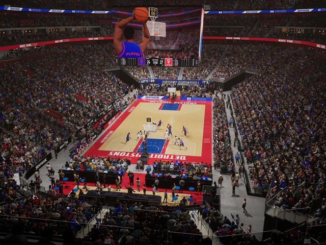 Little Caesars Arena - Section Mezzanine 19 A Seat View