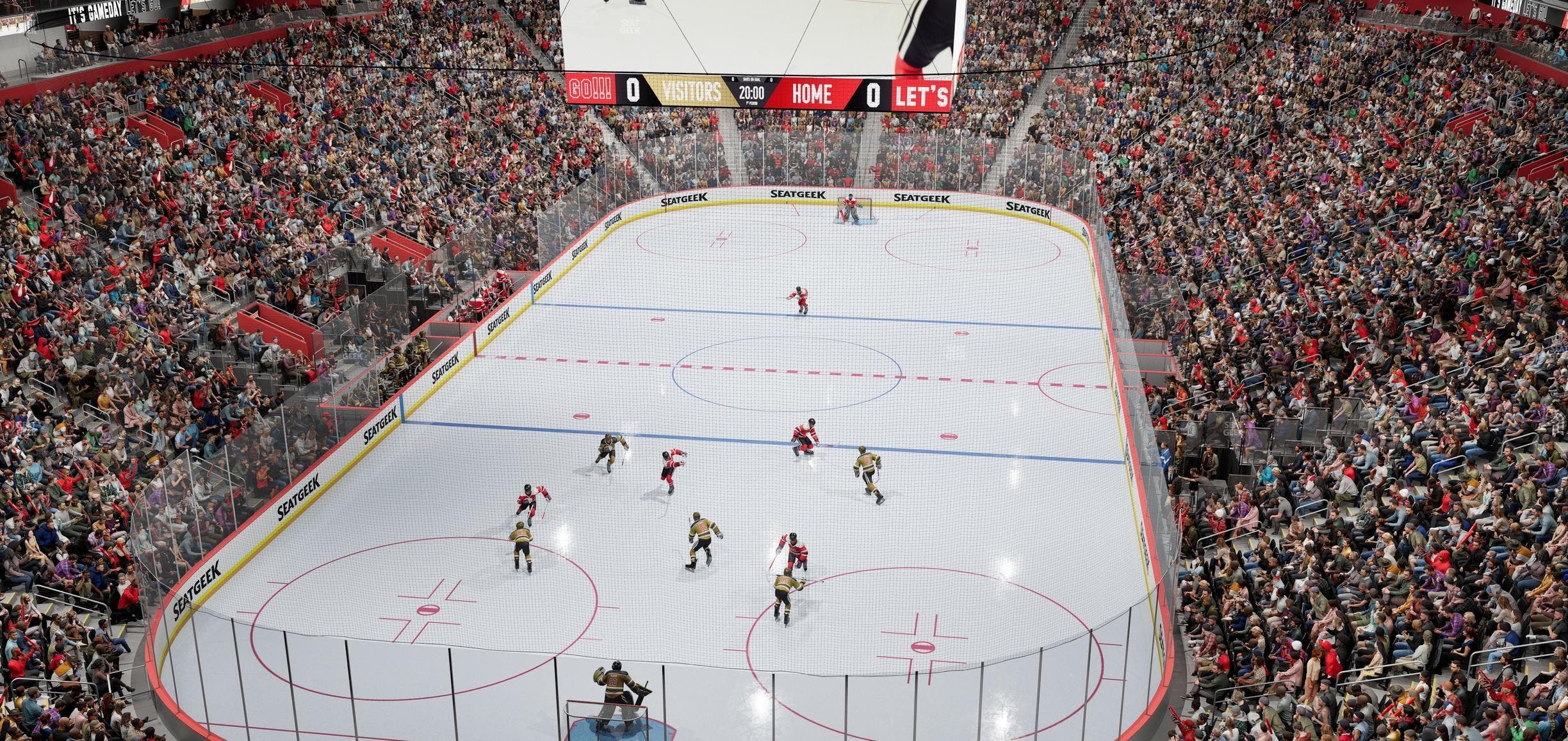 Little Caesars Arena - Section Mezzanine 19 A Seat View
